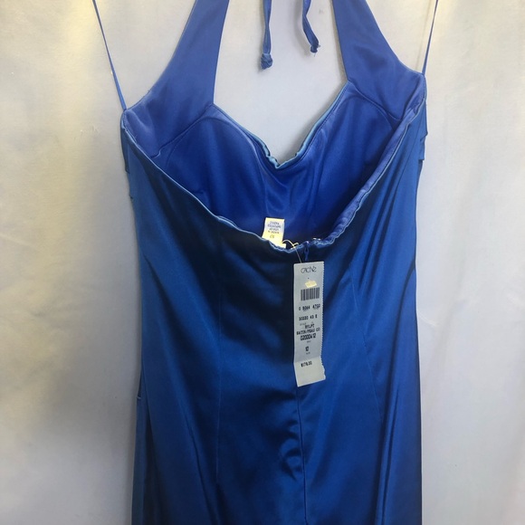 NWT Cache Blue Halter Dress 10 - Picture 8 of 13